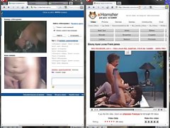 Bruneta cu dinți albi prin gaură